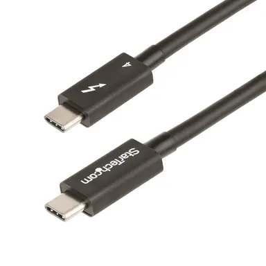 StarTech.com 1.6 ft Thunderbolt 4 Cable - 40GBPS - 100W PD - 4K/8K Video - Intel-Certified Thu, image 4