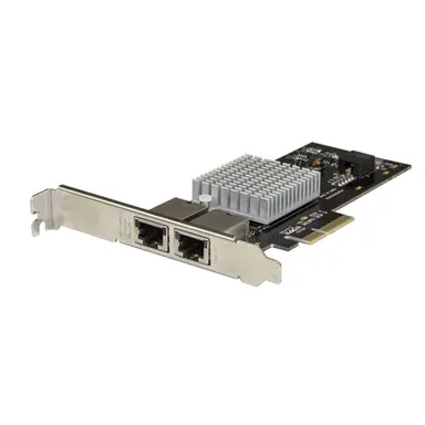 StarTech.com PCIe Network Adapter Card Dual NIC Ports Network Interface Card 2X 10 Gbe RJ45, image 4