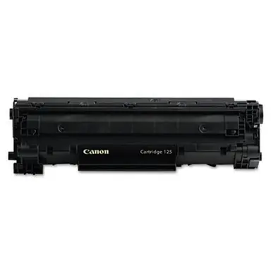 Canon Laser Canon Cartridge 125 Black Toner for Canon Imageclass LBP6000 and LBP6030W CRG125, image 4