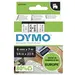 Dymo Labelmanager D1 Tape 6MMX7M 1/4X23 BK/WH Global, image 5