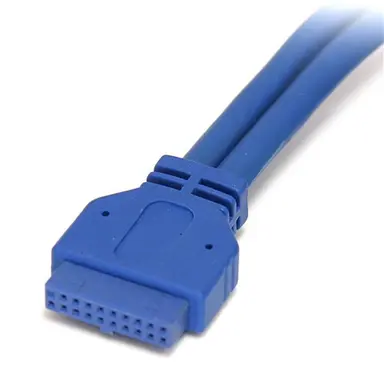 StarTech.com Extend a USB 3.0 Motherboard Header into Two Panel-Mount USB 3.0-a Ports - Panel, image 6