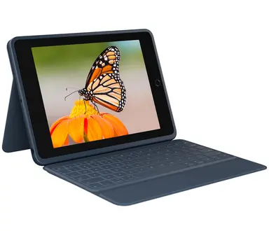 Logitech Rugged Combo 3 for iPad (7TH, 8TH and 9TH Generation) -Blue - Master