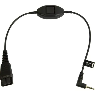 Jabra QD to 2.5MM W. Answer Button