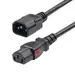 StarTech.com 10 ft (3M) Power Extension Cord, PDU Style IEC 60320 C14 to Locking C13, PDU Powe, image 5