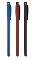 Targus Stylus & Pen (3-Pack) (Black/Blue/Red) - Soft, Durable Rubber Tip, image 3