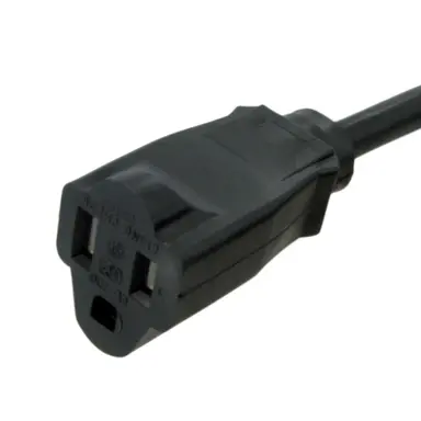 StarTech.com 10 ft (3M) Heavy Duty Extension Cord W/ NEMA 5-15R and NEMA 5-15P Connectors; 125, image 6