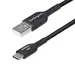 StarTech.com 1 ft (30CM) USB-a to USB-C Charging Cable, Charge & Sync, 3A, USB 2.0, Tpe Jacket, image 5