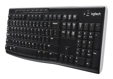 Logitech Wireless Keyboard K270 - Midnight Black - US, image 6