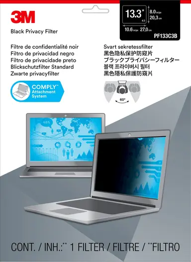 3M Display Materials And Syste 3M PF13.3 Privacy Filter for Laptop 13.3IN, image 6