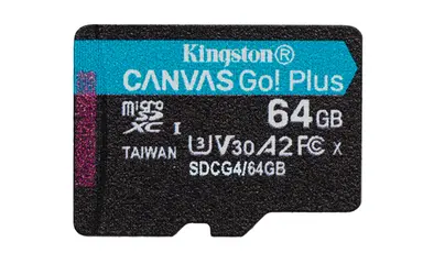 Kingston 64GB microSDXC Canvas Go Plus GEN4 200R, image 4