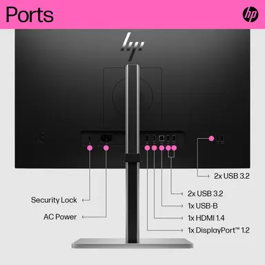 HP E24T G5 Monitor - LCD Monitor - Flat - 1920 × 1080 - 23.8 in - 5MS Response, image 7