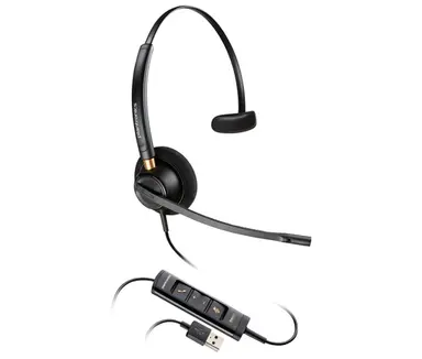 HP Poly Encorepro 515 Monoaural with USB-a Headset, image 4