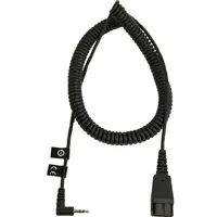 Jabra Cord 2M Coiled W 2.5MM Plug, image 3