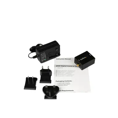 StarTech.com Convert a Digital Coax or Toslink Signal to Stereo Rca Audio - Digital Coax, image 8