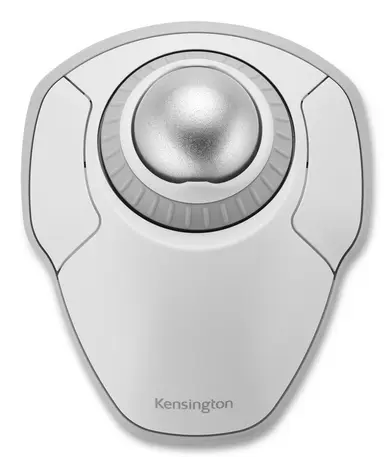 Kensington Computer Orbit Wireless Trackball with Scroll Ring - White