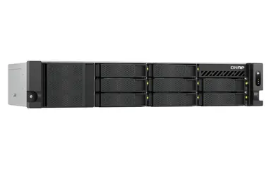 Qnap 2U 8-BAY Short Depth Rackmount NAS/ISCSI IP-SAN. Intel Atom C5125 8C 2.8GHz, image 8