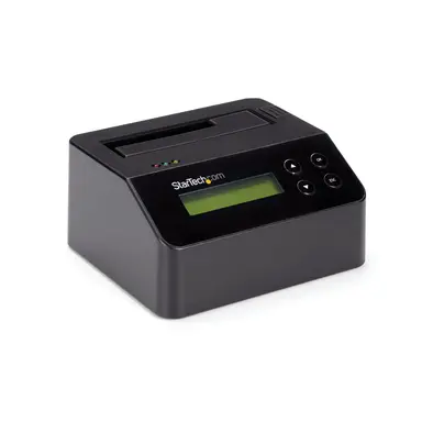 StarTech.com Single-Bay Hard Drive Eraser/Wiper; Standalone 4KN HDD/SSD Disk SAN