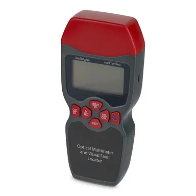 StarTech.com Test Fiber Cables for Optical Power/Light Source Transmission; Backlit LCD Displ