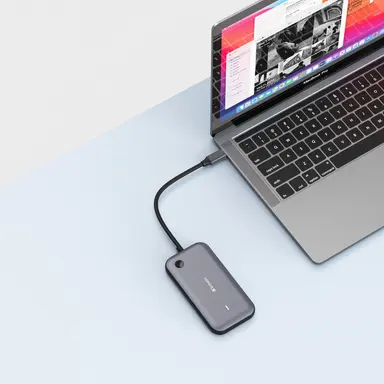Verbatim Americas Share My Screen 1080P USB-C Wireless Display Adapter with USB Hub and Card Reade, image 8