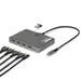 StarTech.com USB-C to Quad-Monitor Workstation Adapter, 4K 60HZ HDMI, 140W PD Passthrough, image 5