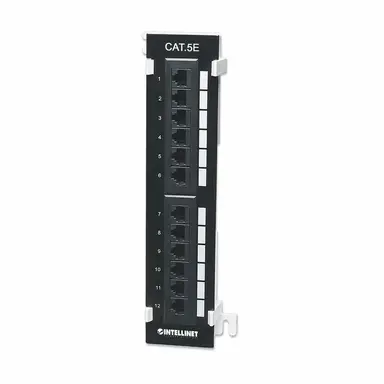 Intellinet Cat5e Wall-Mount Patch Panel