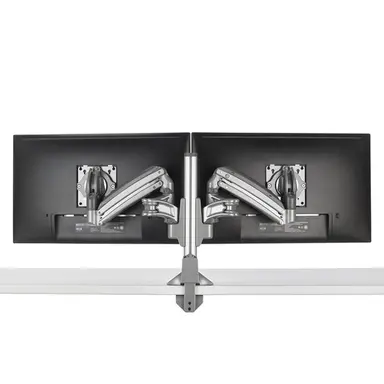Chief Manufacturing KX Clmn Desk Mnt Dual 2L Arms Slv, image 4