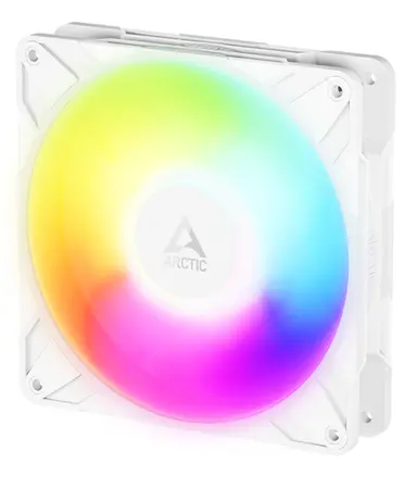 Arctic Cooling Arctic P14 Pro Reverse a-RGB (White) - 140MM White Color Case Fan with a-RGB, image 4