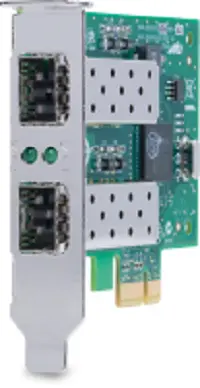 Allied Telesis 1G SFPX2 PCI Express X1 Card (Dual Port)