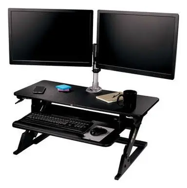 3M Display Materials And Syste 3M(TM) Standing Desk Converts Desktop to Sit-Stand Workstation 29 IN X 22.2 IN, image 8