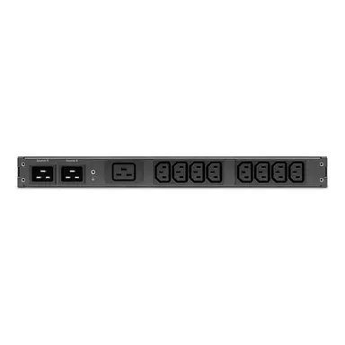 APC by Schneider Electric Rack Ats, 230V, 16A, C20 in, (8) C13 (1) C19 Out, image 6