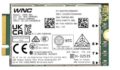 HP Wwan HP 5 GB