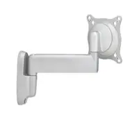 Chief Manufacturing Universal Flat Panel Single Swing Arm Wall Mount - Sliver, image 3
