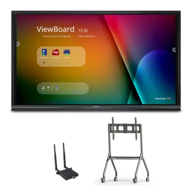 ViewSonic ViewBoard Bundle with IFP9850, VB-WIFI-005, and VB-STND-009., image 3