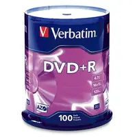 Verbatim Americas Verbatim Azo DVD+R 4.7GB 16X with Branded SURFACE-100PK Spindle, image 3