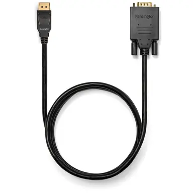 Kensington Computer Displayport 1.2 (M) to VGA (M) Passive Unidirectional Cable 6FT, image 8