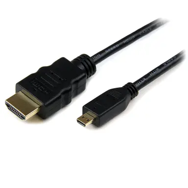 StarTech.com 3 ft Micro HDMI to HDMI Cable/Adapter 4K