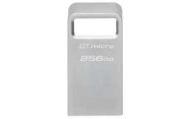 Kingston 256GB Datatraveler Micro 200MB/S Metal USB 3.2 Gen 1