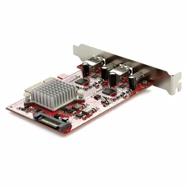 StarTech.com 4-Port USB PCIe Card - 10GBPS USB PCI Express Expansion Card W/ 2 Controllers, image 7
