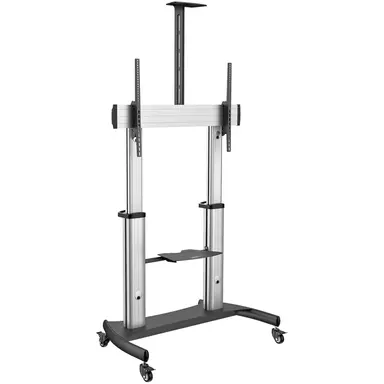 StarTech.com Heavy Duty Rolling Mobile TV Stand/Cart on Wheels for 60-100IN VESA Displays, image 6
