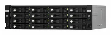 Qnap 16-BAY 3U Rackmount SAS 12GBPS Jbod Dual Controller Expansion Enclosure Wit