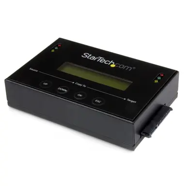 StarTech.com Standalone 2.5/3.5IN SATA Hard Drive Duplicator with Disk Image Library Manager
