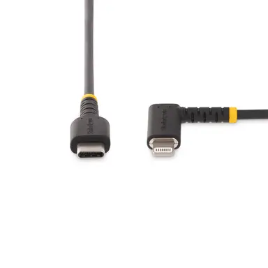 StarTech.com 3 ft (1M) Durable USB-C to Lightning Cable - Right-Angled Heavy Duty Rugged USB, image 8