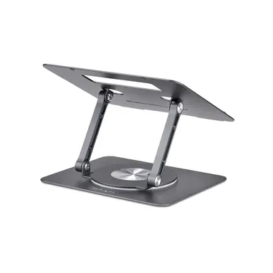StarTech.com Rotating Laptop Stand, 360 Swivel, Ergonomic Desk Riser for Computer, Elevated, image 6