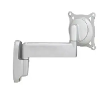 Chief Manufacturing Universal Flat Panel Single Swing Arm Wall Mount - Sliver, image 4