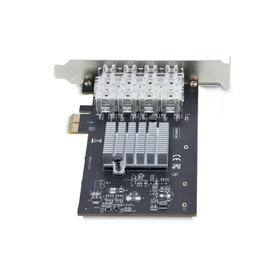 STARTECH.COM 4-PORT Gbe Sfp Network Card PCIE 2.0 X2 (X4 X8 X16 COMPATIBLE) Intel I350-AM, image 8