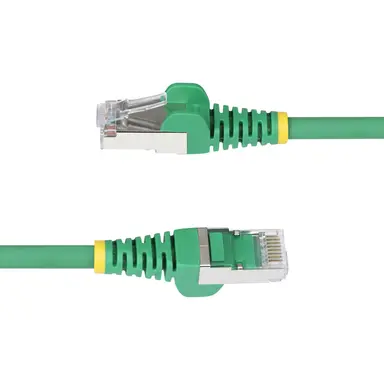 StarTech.com 10 ft Green Cat6a Ethernet Cable, Snagless RJ45, 10G, 100W PoE, S/FTP, LSZH, 27AW, image 7