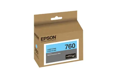 Epson Print T760 Ultrachrome HD Light Cyan Ink, image 4
