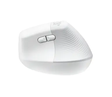 Logitech Lift Vertical Ergonomic Mouse - Off-White, image 8