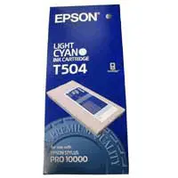 Epson Print Ink Cartridge - Light Cyan - for Styluspro 10000/10600, image 3