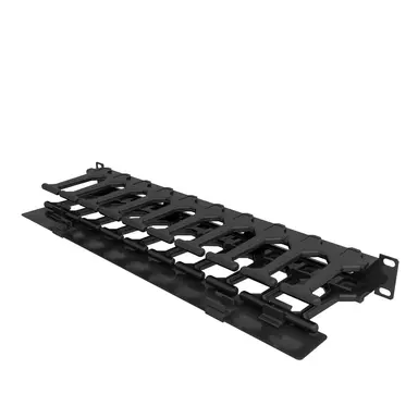 1UX4IN Horiz Cable Mgr W/Cover
